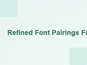 Elegant Font Pairings for a Serene Wellness Center Sign